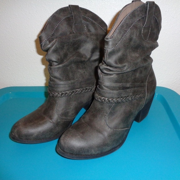 SO Detention Grey Boots Size 9 - Picture 2 of 8